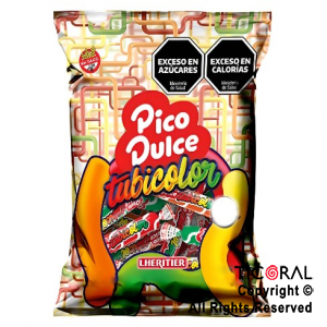 GOLO CARAMELO PICO DULCE TUBICOLOR MASTICABLE X 500GR x 1